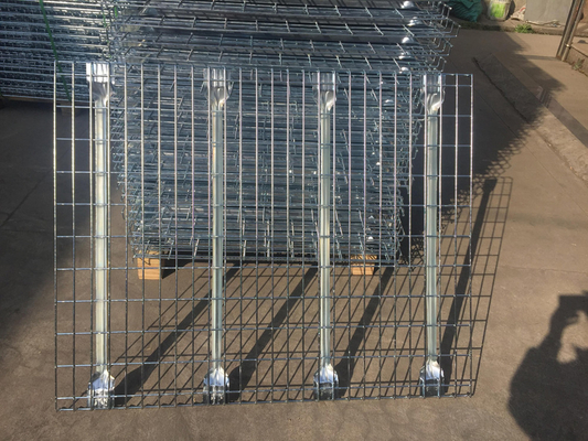 Industrial Pallet Rack Wire Decking Rigid Metal Steel Wire Deck Panels