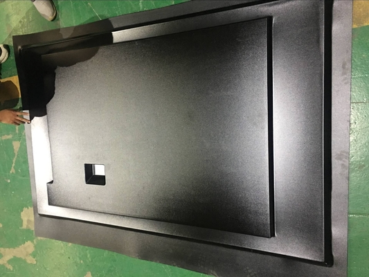 Custom Thermoform Plastic Sheets For Vacuum Forming Black LCD Tv Back Cover
