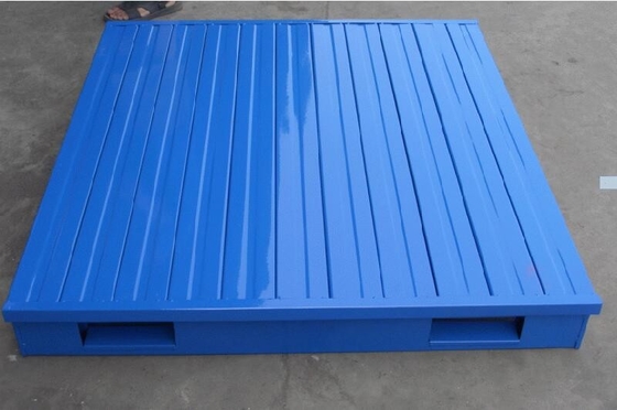 Stackable 2 - Way Entry Warehouse Steel Pallet Easy To Clean With Pressure Washers