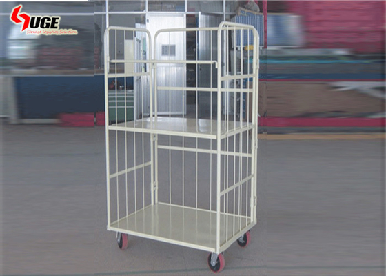 Refrigerated Steel Cage Trolley With Mute Pu Castors 1200*800*1600MM