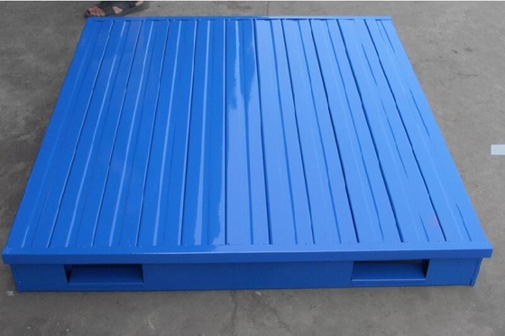 Stackable 2 - Way Entry Warehouse Steel Pallet Easy To Clean With Pressure Washers