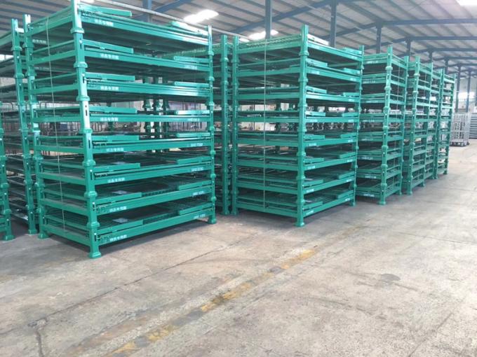 Engine Racks Stillage 2000KG Capacity Stacking Metal Storage Stillages For Automotive Industry